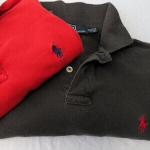 Pair of Men's Medium Ralph Lauren Custom Fit Polos
